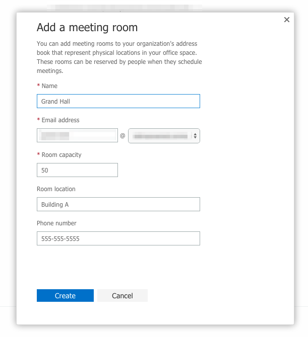 How to add meeting room calendars in Office 365 Robin